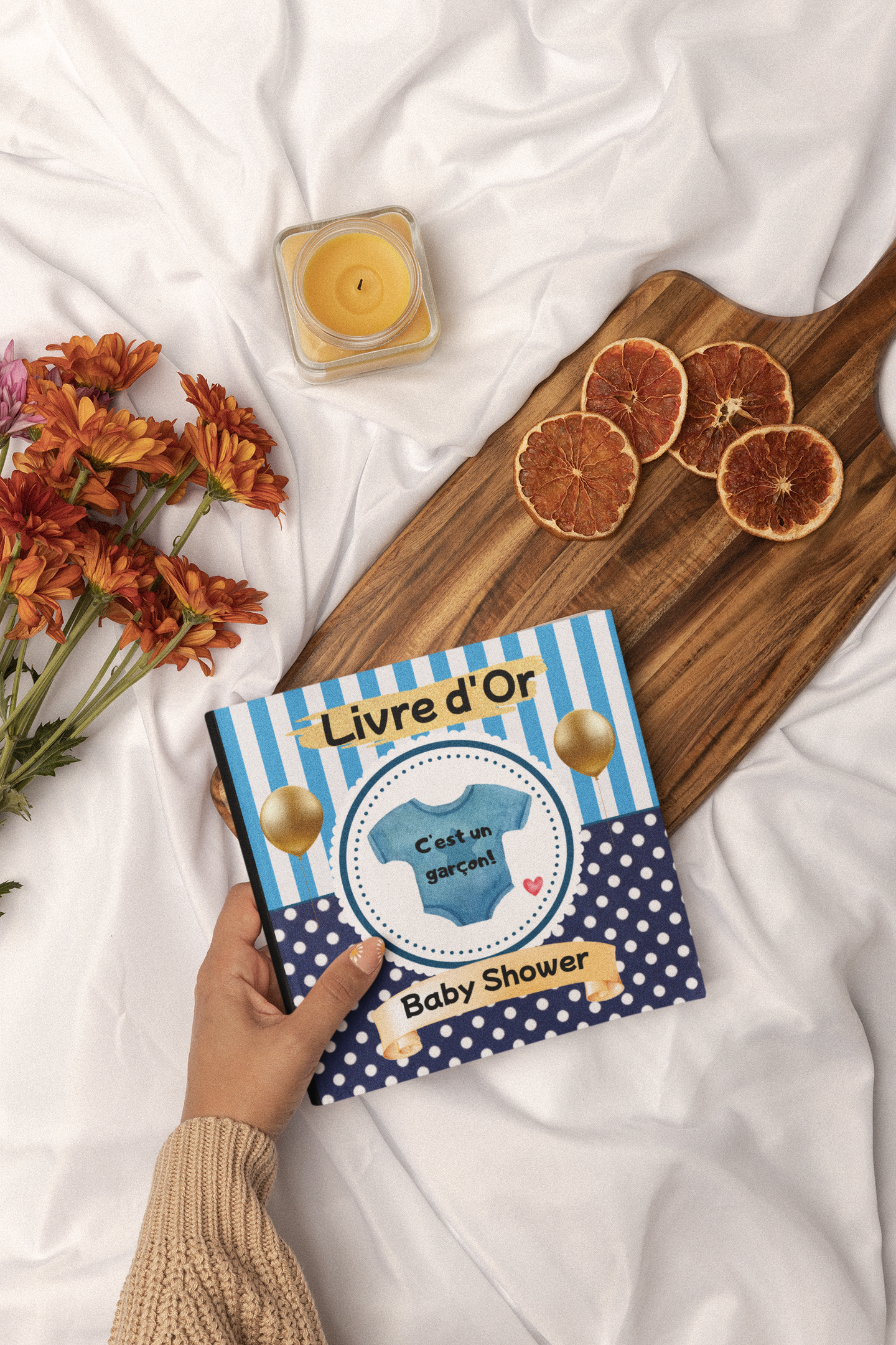 Livre d’Or Baby Shower - Garçon ❤️