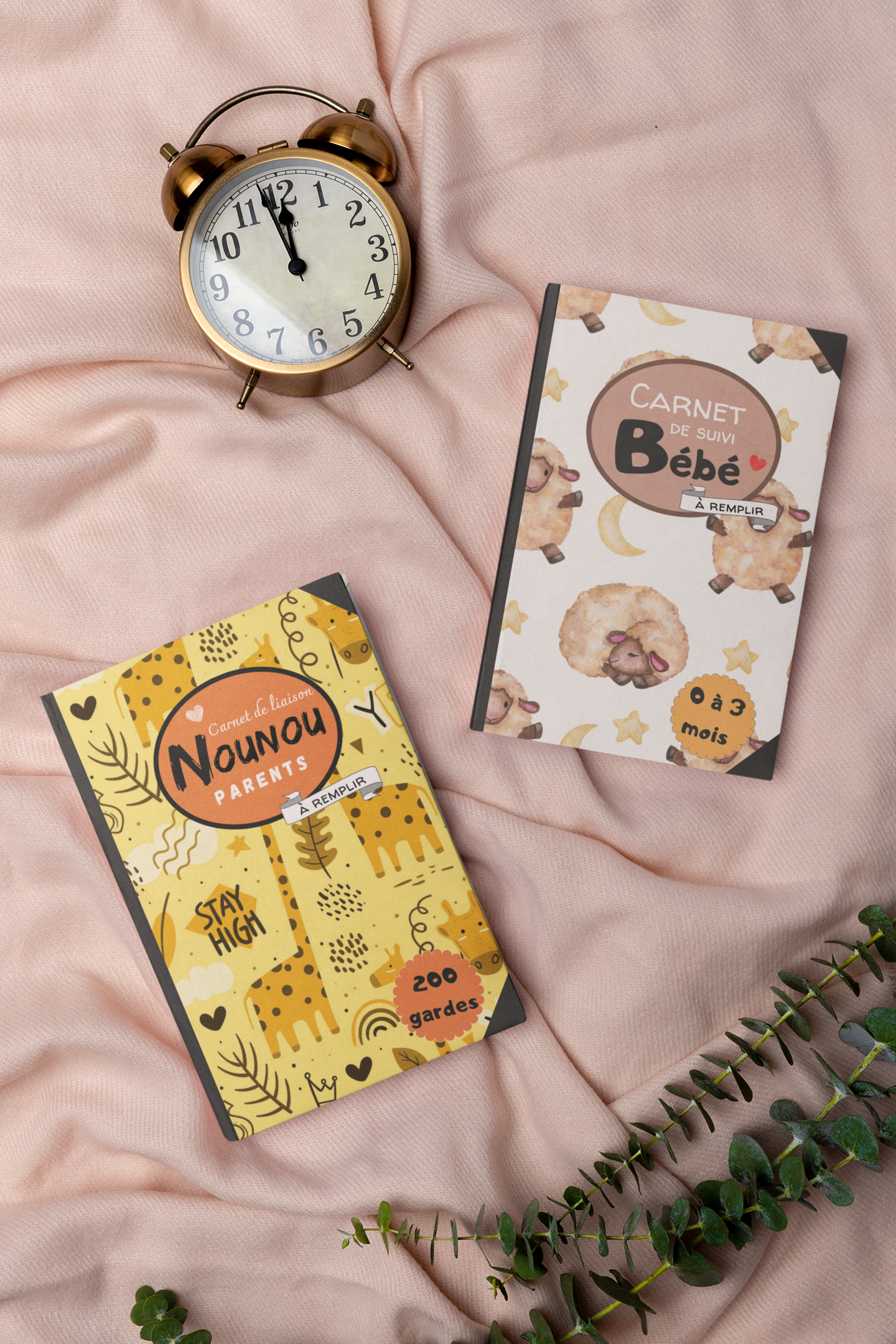 Carnet de liaison Nounou-Parents girafes ❤️