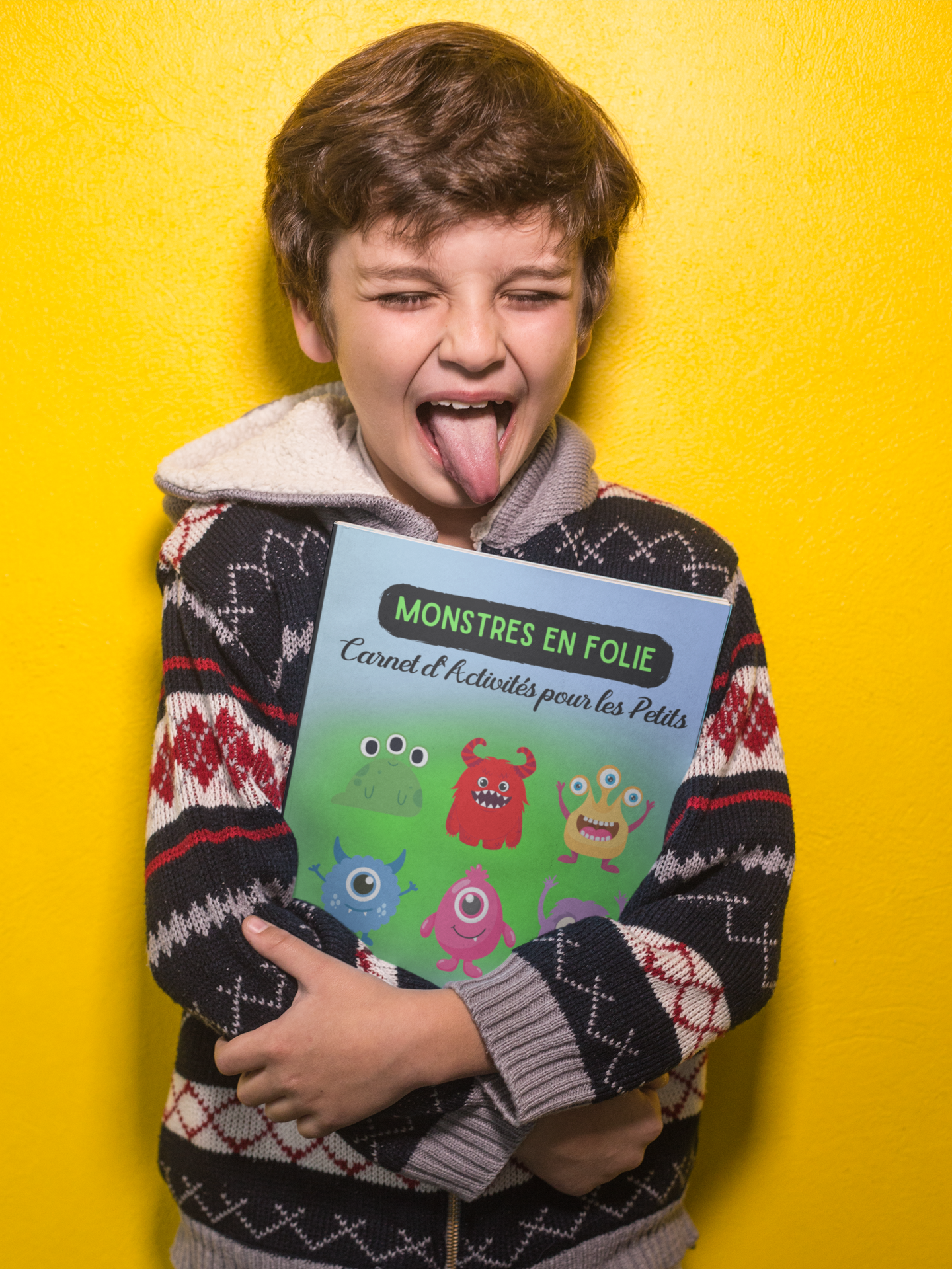 Monstres en Folie – Cahier d’activités pour enfants de 4 à 6 ans 💚