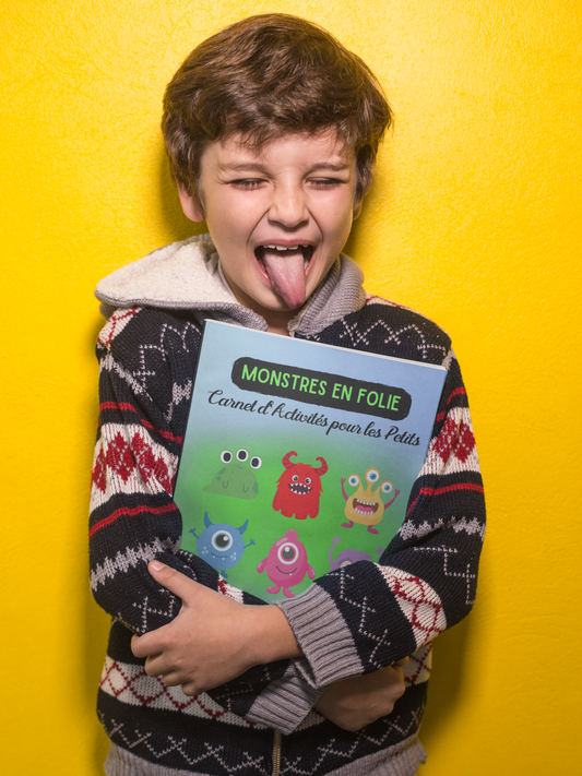 Monstres en Folie – Cahier d’activités pour enfants de 4 à 6 ans 💚