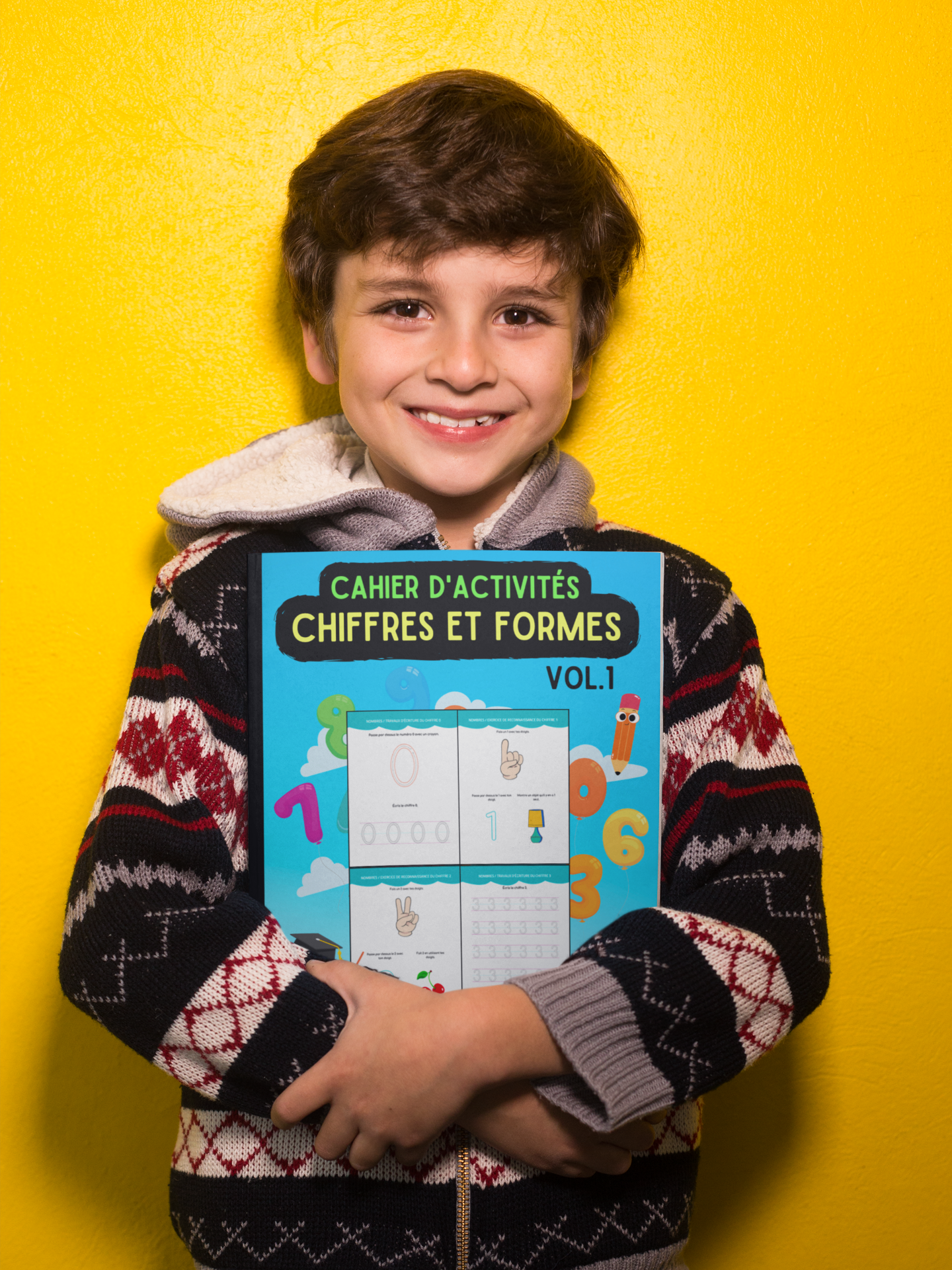 Cahier d’activités | Apprendre à tracer les chiffres de 0 à 10 en s’amusant 💛