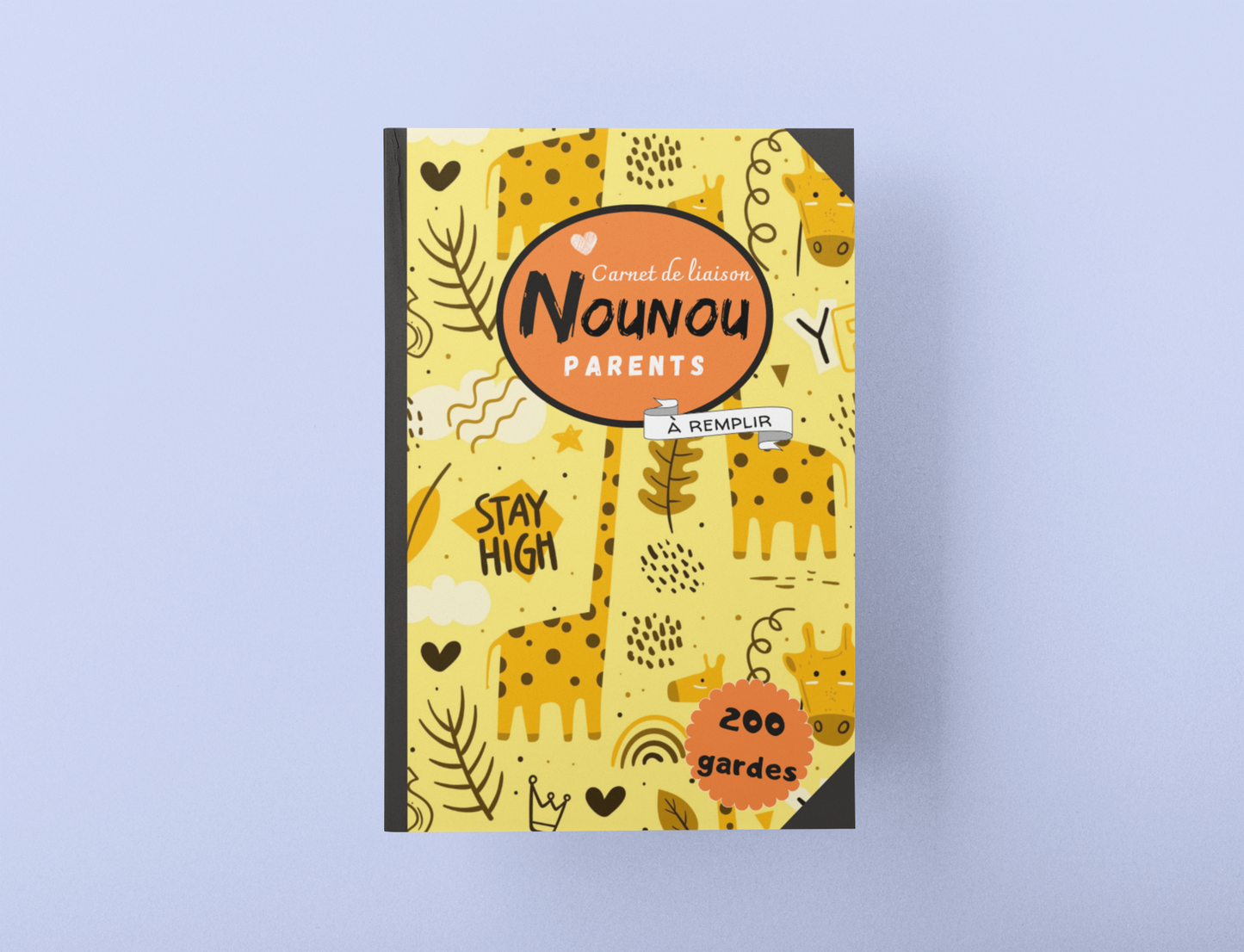 Carnet de liaison Nounou-Parents girafes ❤️