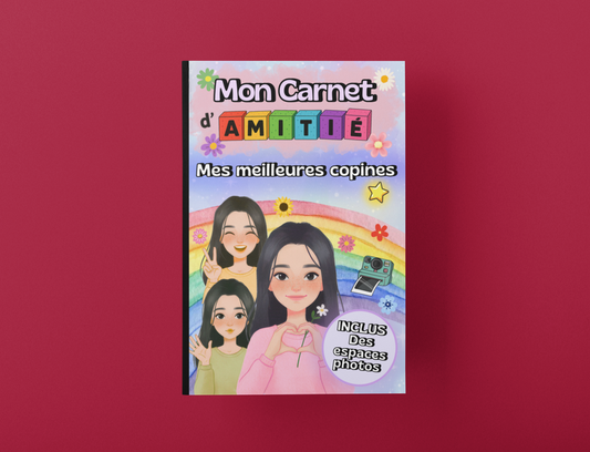 Mon Carnet d’Amitié – À remplir avec ses meilleures copines 💖