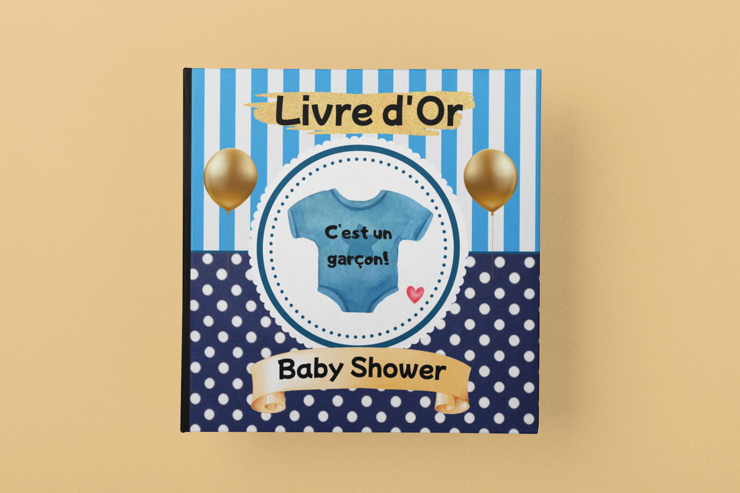 Livre d’Or Baby Shower - Garçon ❤️