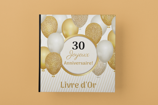 Livre d’or Joyeux Anniversaire 30 ans ❤️