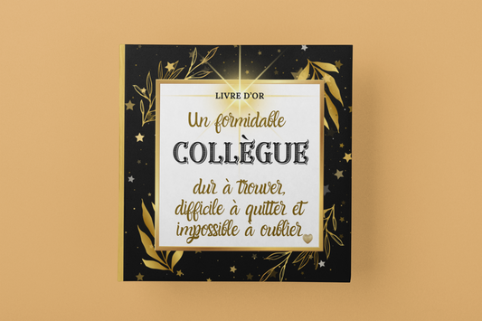 Livre d'or pour pot de départ/retraite collègue ❤️