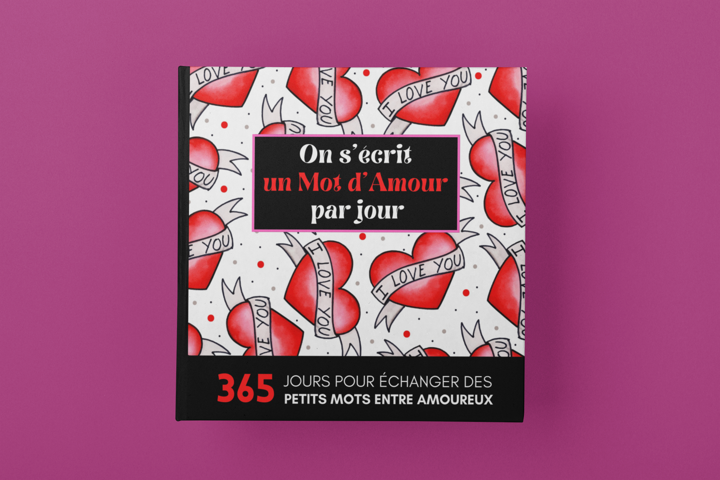 On s'écrit un mot d'amour par jour ❤️
