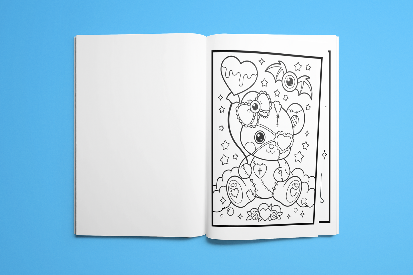 Cahier de coloriage Kawaii Manga 💜