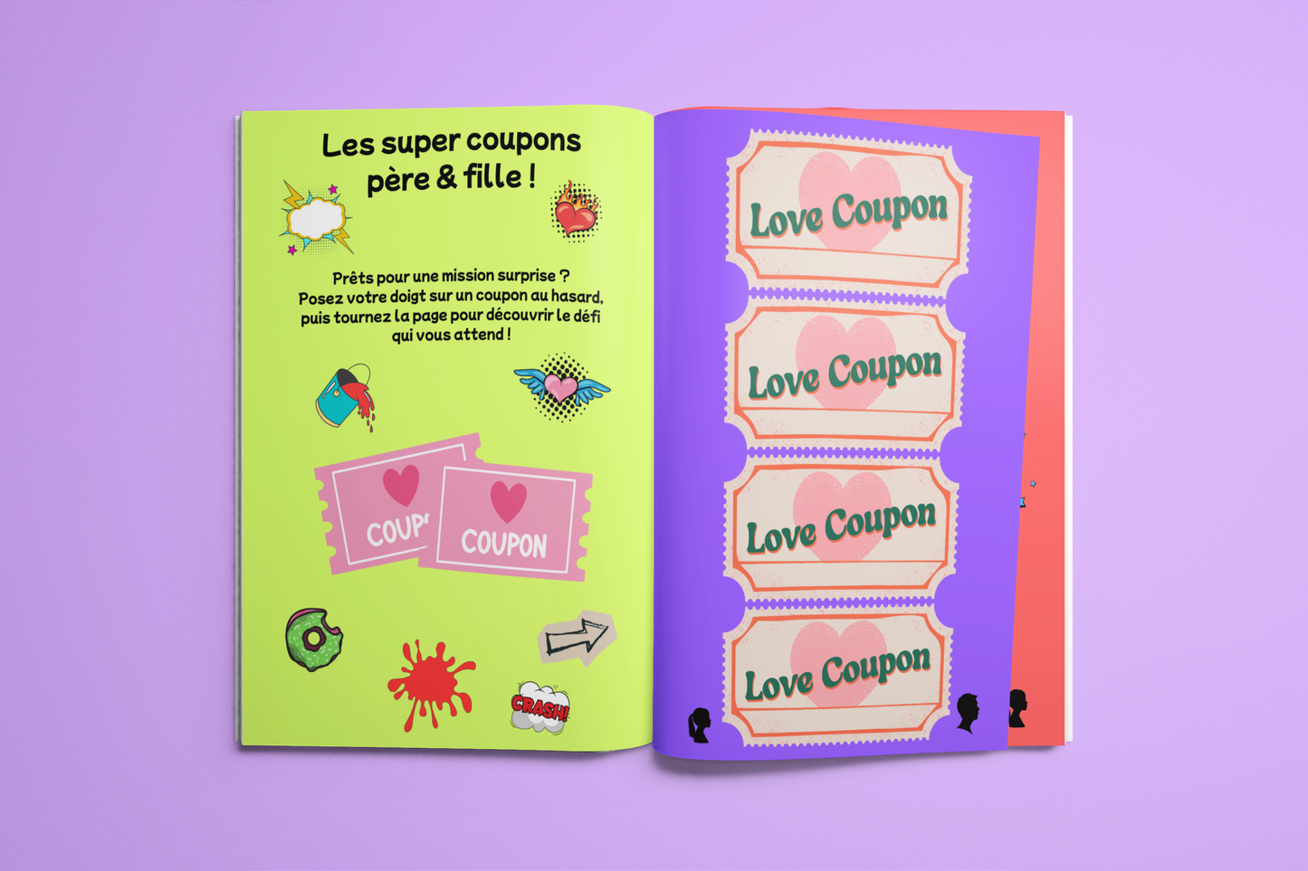 Père et Fille même combat ❤️