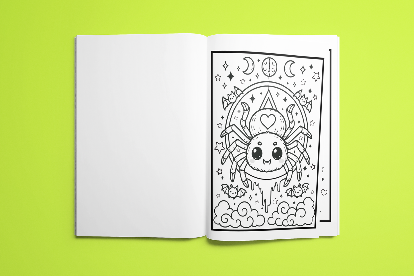 Cahier de coloriage Kawaii Manga 💜