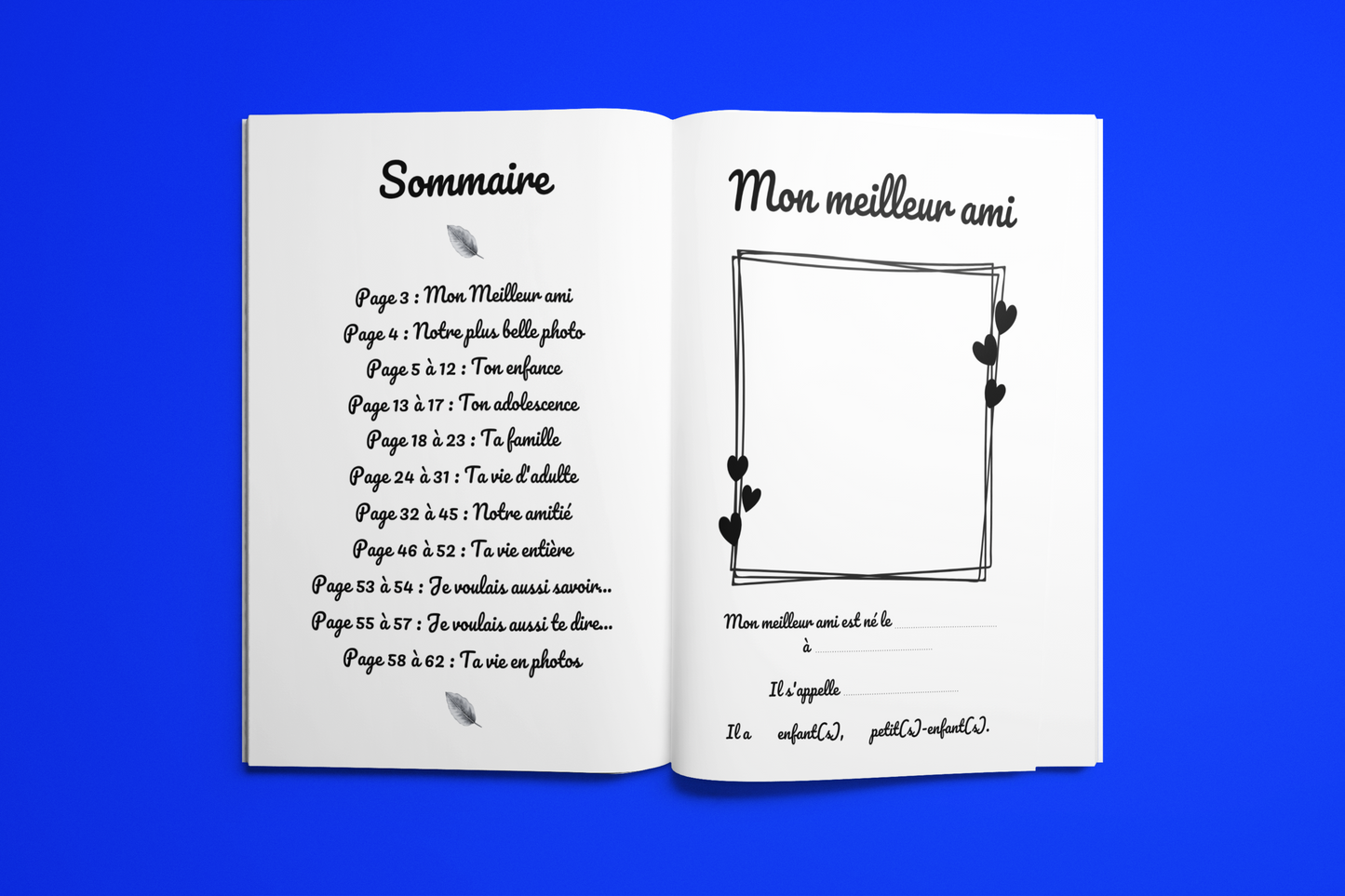 Mon Meilleur Ami raconte-moi ton histoire... et la nôtre ❤️