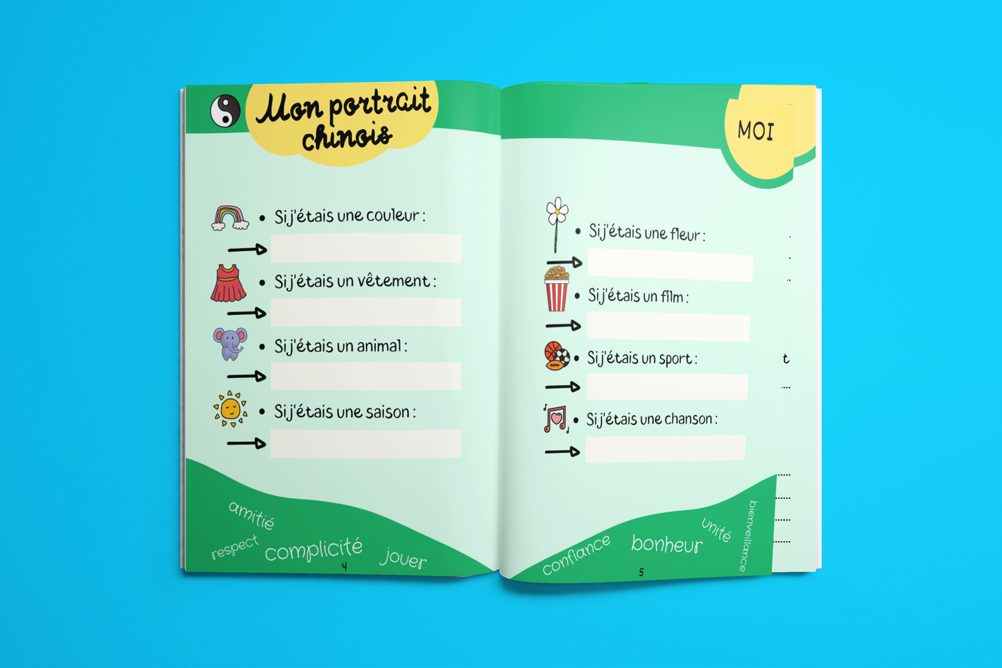Mon Carnet d’Amitié – À remplir avec ses meilleures copines 💖