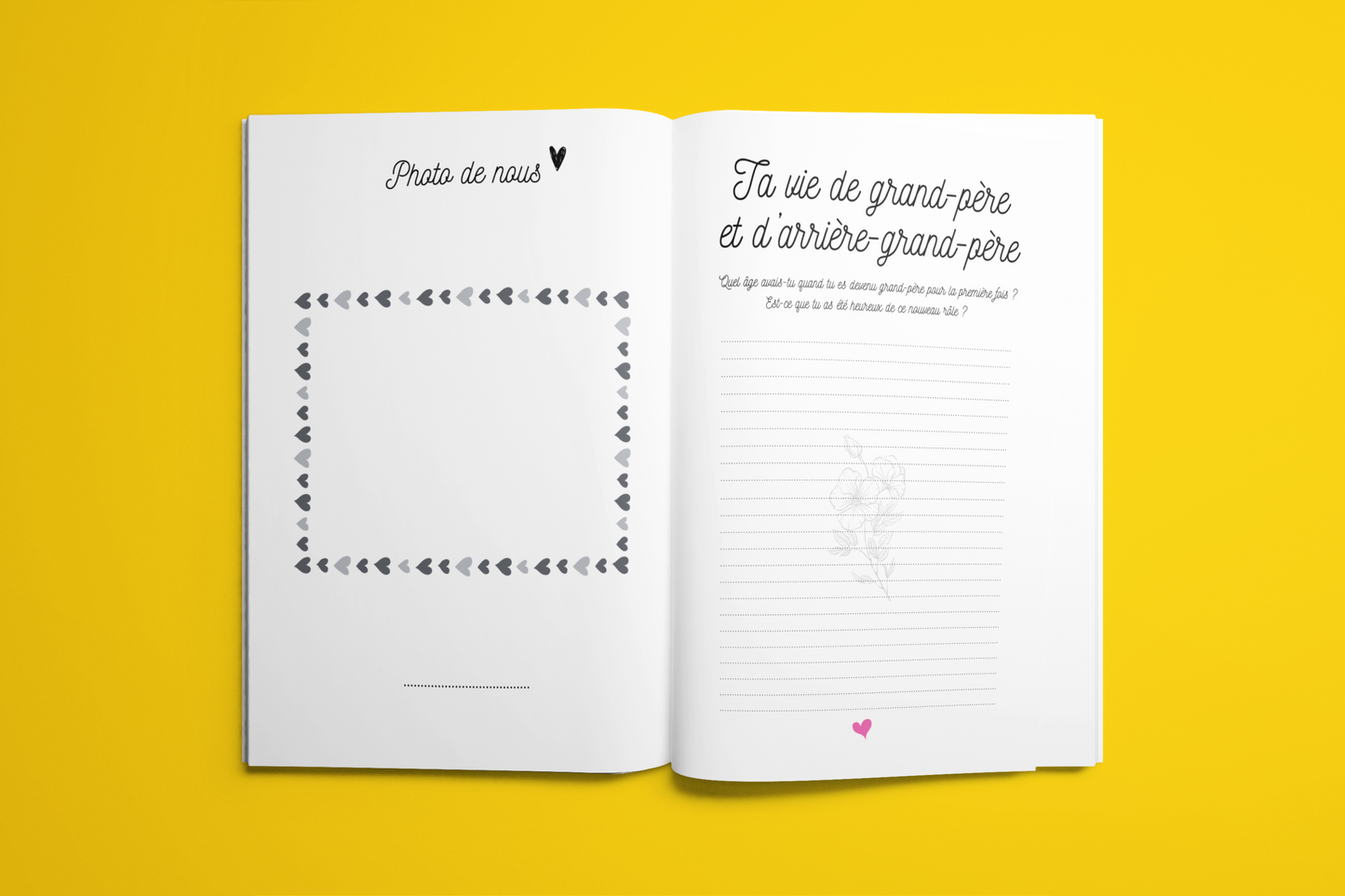 Arrière-Grand-Père raconte-moi ton histoire ❤️