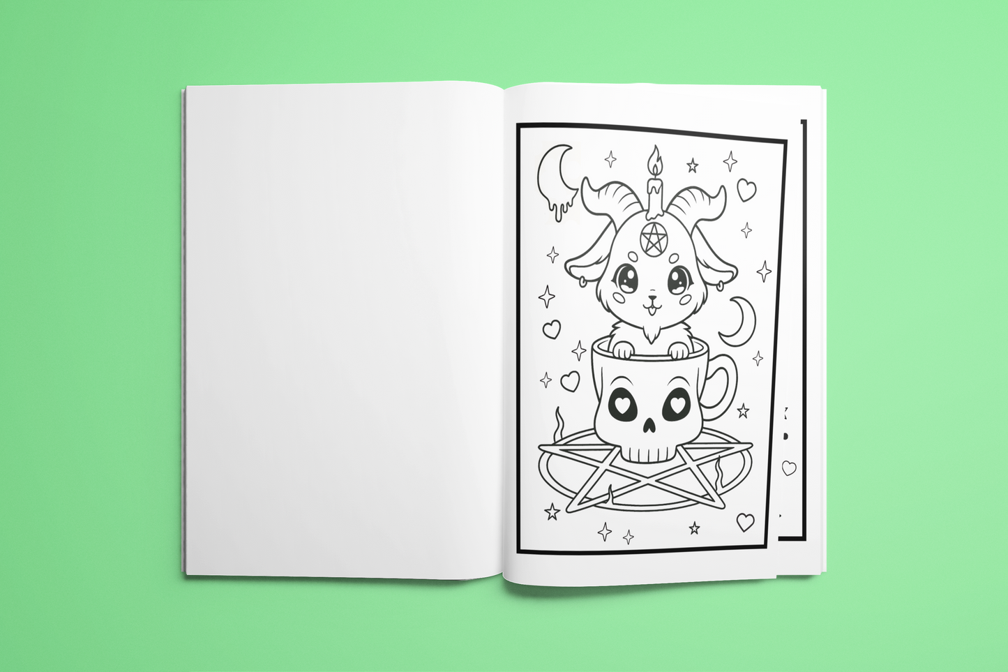 Cahier de coloriage Kawaii Manga 💜