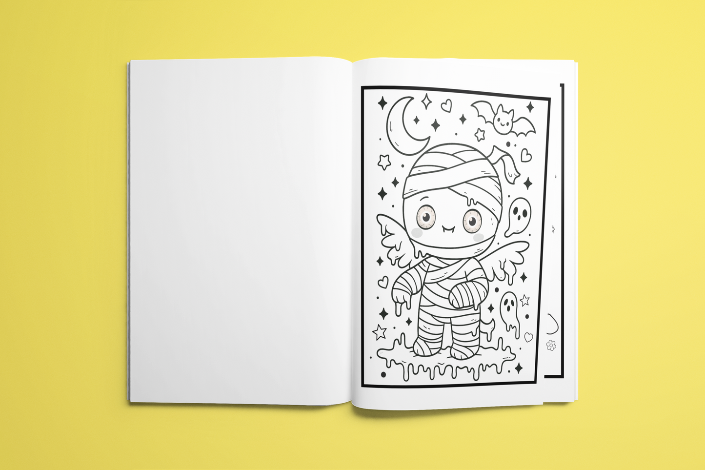 Cahier de coloriage Kawaii Manga 💜