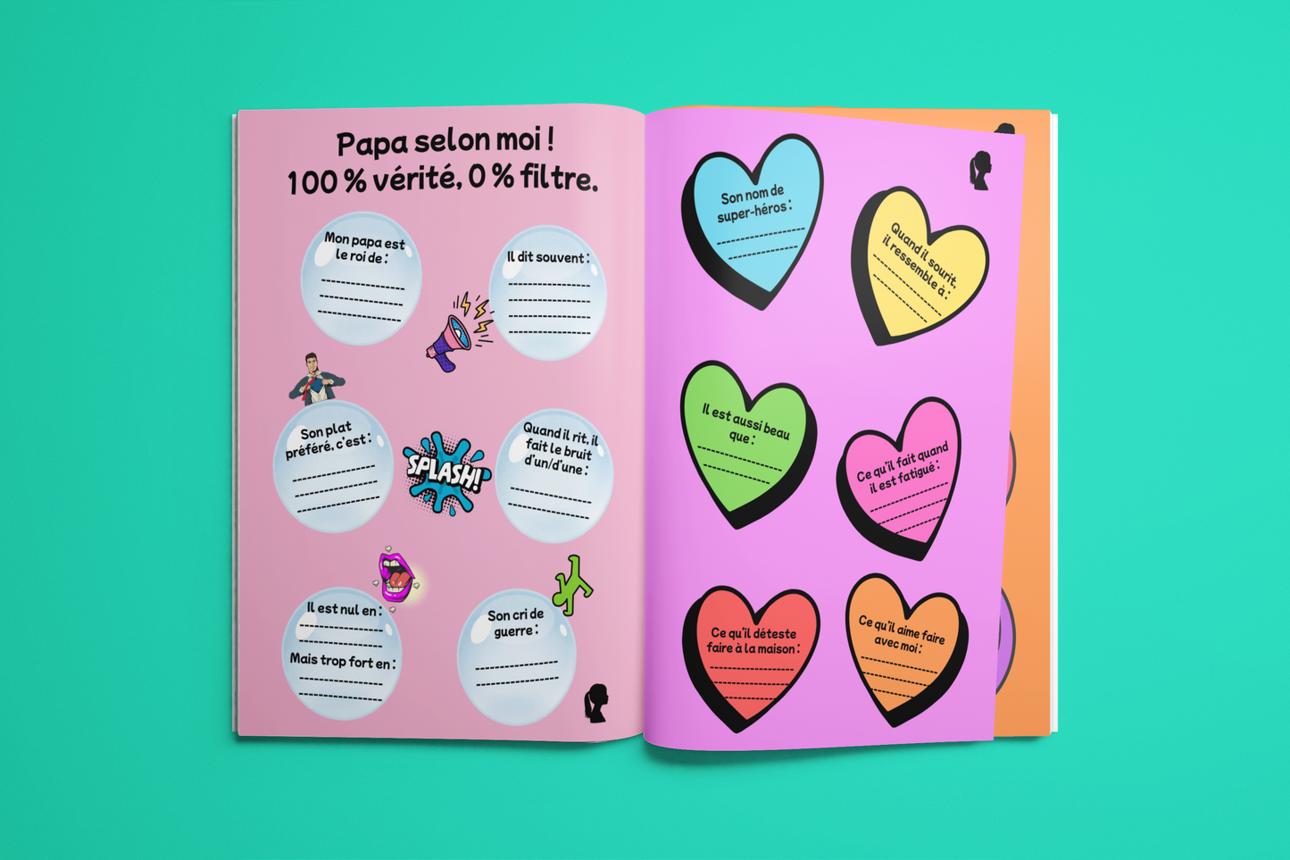 Père et Fille même combat ❤️