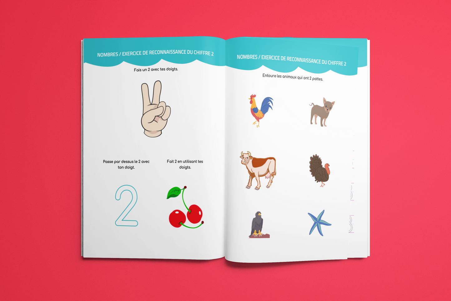 Cahier d’activités | Apprendre à tracer les chiffres de 0 à 10 en s’amusant 💛