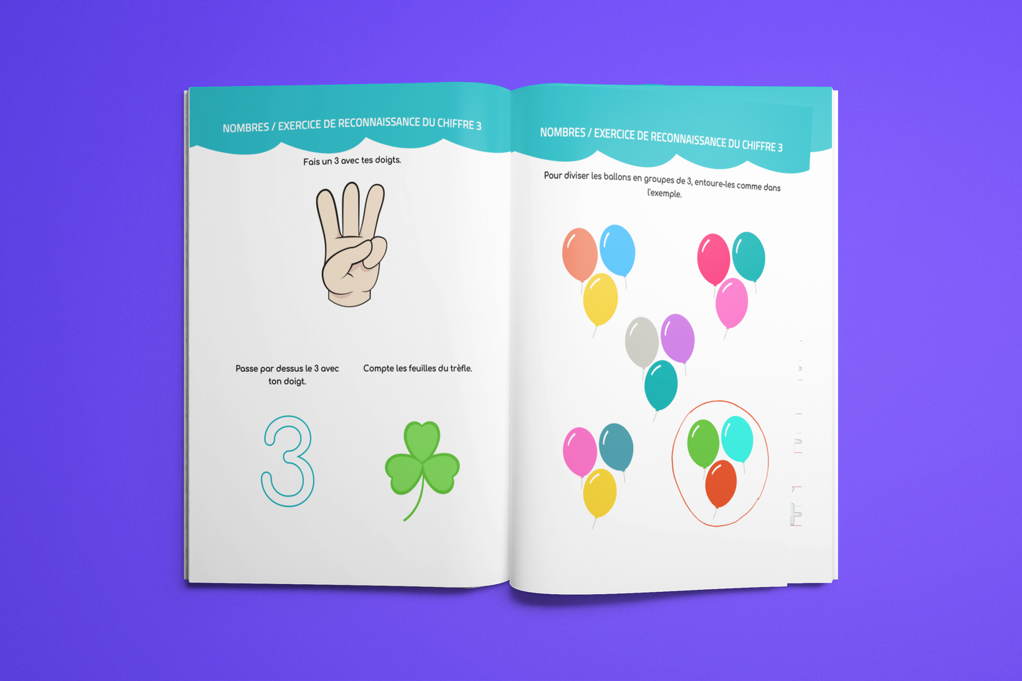Cahier d’activités | Apprendre à tracer les chiffres de 0 à 10 en s’amusant 💛