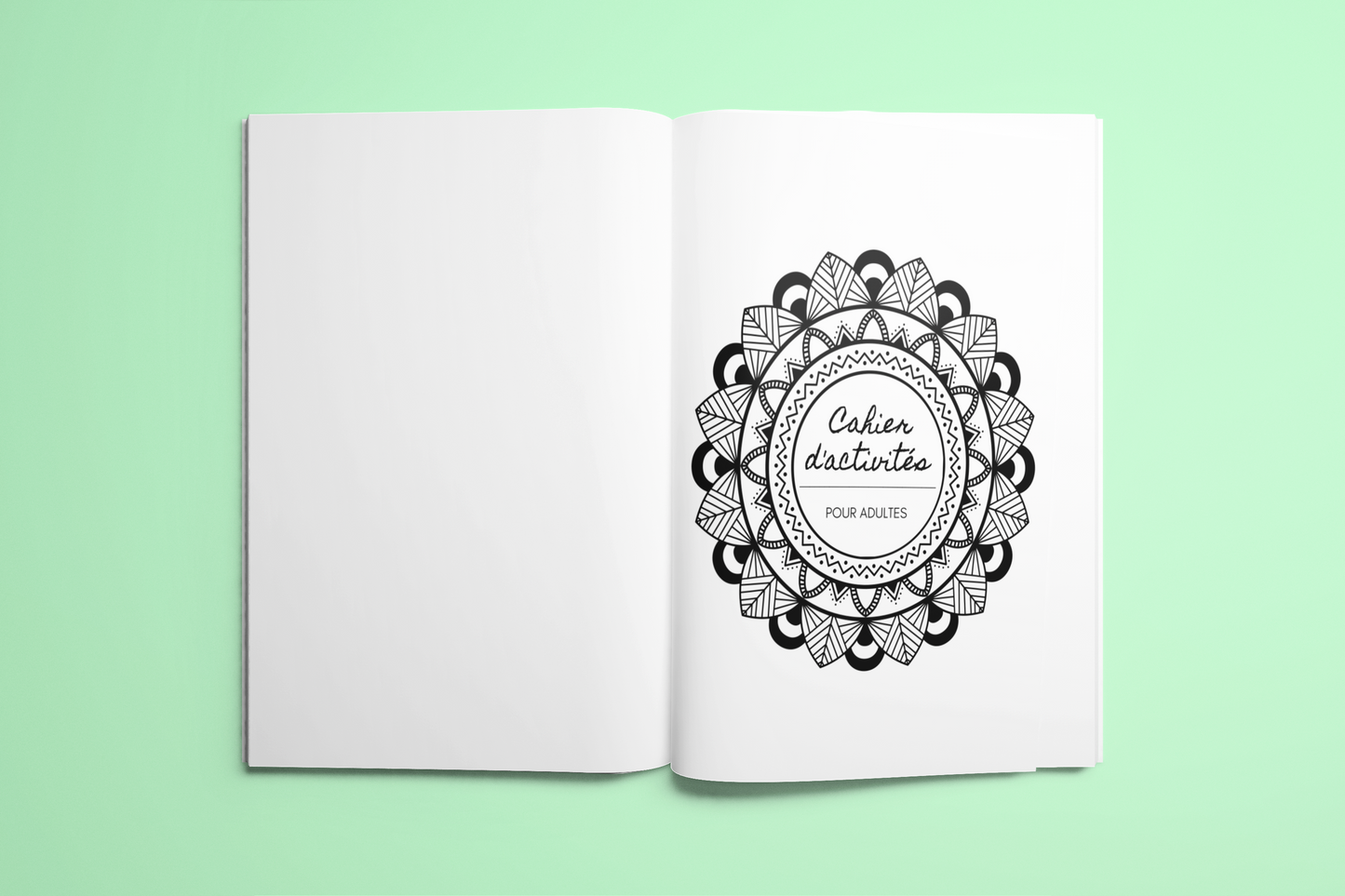 Cahier d’Activités pour adultes 💙