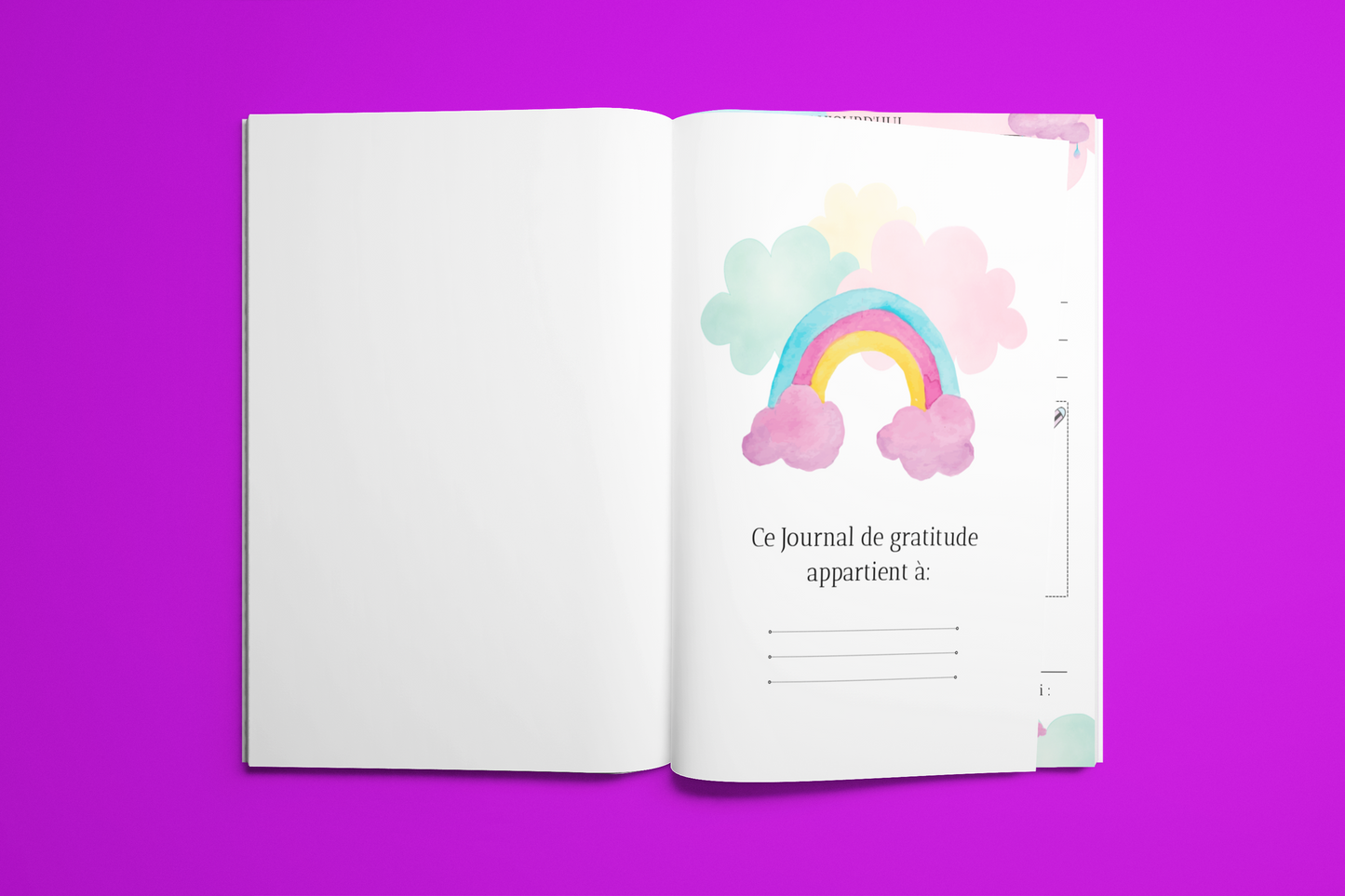 Mon journal de gratitude pour enfants 💛