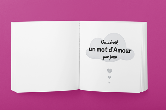 On s'écrit un mot d'amour par jour ❤️